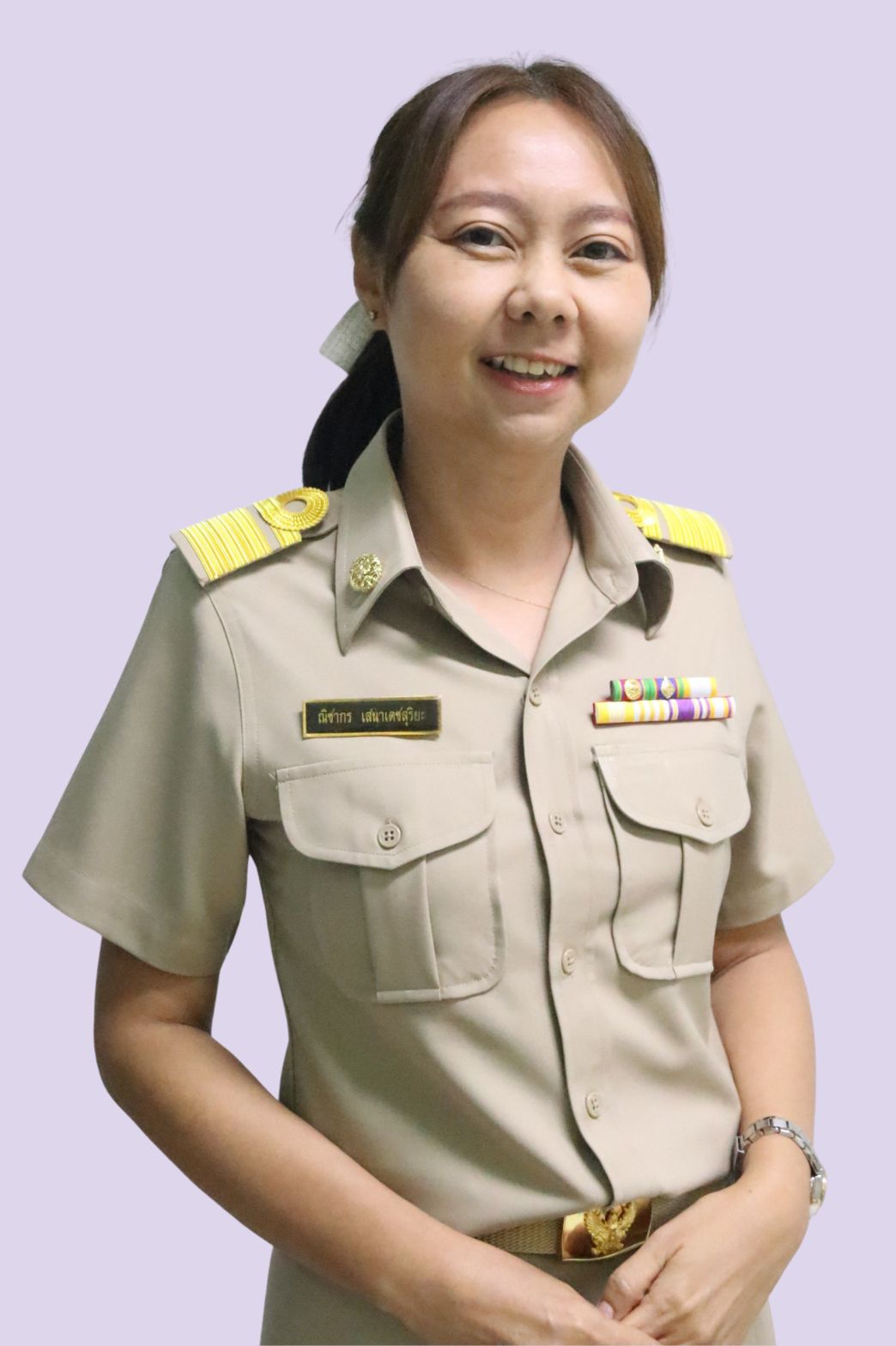 นางสาวณิชากร เสนาเดชสุริยะ