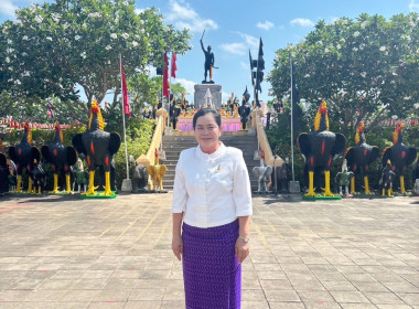 เข้าร่วมพิธีถวายราชสักการะ ถวายมาลัยข้อพระกร ... พารามิเตอร์รูปภาพ 7