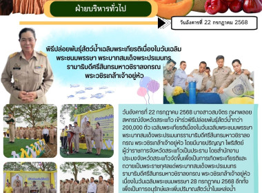 พิธีปล่อยพันธุ์สัตว์น้ำกว่า 200,000 ตัว ... พารามิเตอร์รูปภาพ 6