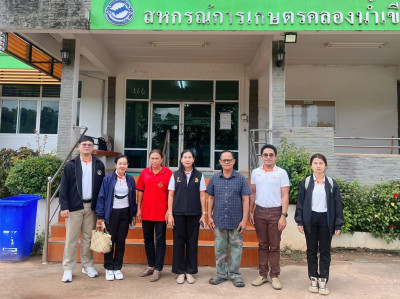 ลงพื้นที่เพื่อติดตามผลการดำเนินงานตามโครงการส่งเสริมการแปรรูปสินค้าเกษตร ประจำปีงบประมาณ พ.ศ. 2568 ณ ที่ทำการสหกรณ์การเกษตรคลองน้ำเขียว จำกัด ... พารามิเตอร์รูปภาพ 1