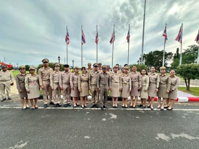 กิจกรรมเคารพธงชาติไทยร้องเพลงชาติไทย และประดับธงชาติไทย ... พารามิเตอร์รูปภาพ 1