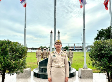 กิจกรรมเคารพธงชาติไทยร้องเพลงชาติไทย และประดับธงชาติไทย ... พารามิเตอร์รูปภาพ 7