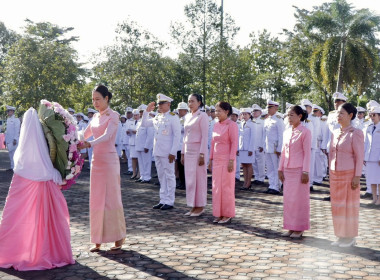 เข้าร่วมพิธีวางพวงมาลาถวายราชสักการะเนื่องในวันปิยมหาราช พารามิเตอร์รูปภาพ 4