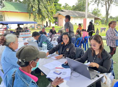 ลงพื้นที่สำรวจข้อมูลตามแบบสอบถามสำหรับใช้ในการศึกษาการแก้ไขปัญหาโครงการโคบาลบูรพา พื้นที่อำเภอโคกสูง จังหวัดสระแก้ว ... พารามิเตอร์รูปภาพ 5
