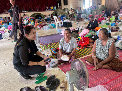 ลงพื้นที่เยี่ยมเยียนศูนย์พักพิงพื้นที่ปลอดภัยจังหวัดสระแก้ว พารามิเตอร์รูปภาพ 1