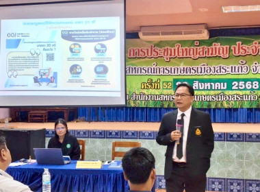 เป็นประธานในพิธีเปิดโครงการประชุมเชิงปฏิบัติการแลกเปลี่ยนเรียนรู้การเข้าถึงแหล่งเงินกองทุนพัฒนาสหกรณ์ ประจำปีงบประมาณ พ.ศ. 2569 ... พารามิเตอร์รูปภาพ 6