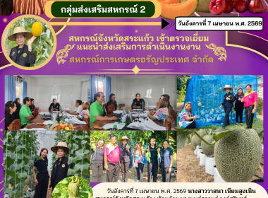 เข้าตรวจเยี่ยม แนะนำส่งเสริมการดำเนินงาน ... พารามิเตอร์รูปภาพ 6