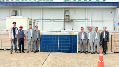ลงพื้นที่ติดตามการตรวจรับอุปกรณ์โซล่าเซลล์ (Solar Roof top) พารามิเตอร์รูปภาพ 1