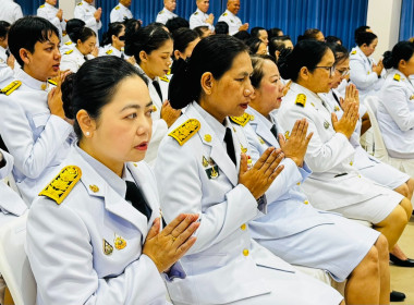 พิธีเจริญพระพุทธมนต์และตักบาตรถวายพระราชกุศล ... พารามิเตอร์รูปภาพ 1