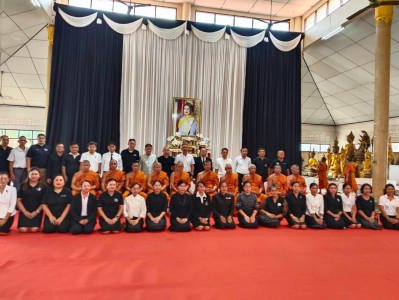 เข้าร่วมพิธีสวดพระพุทธมนต์และเจริญจิตตภาวนา ... พารามิเตอร์รูปภาพ 1