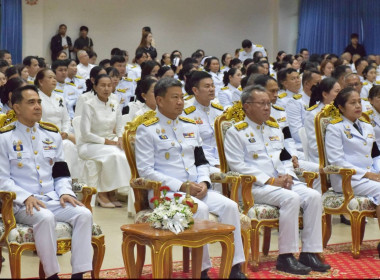 ร่วมพิธีสวดพระพุทธมนต์ถวายราชกุศลและพิธีวางพวงมาลาถวายราชสักการะ เนื่องในวันคล้ายวันสวรรคต พระบาทสมเด็จพระปรเมนทรมหาอานันทมหิดล พระอัฐมรามาธิบดินทร (รัชกาลที่ 8) ... พารามิเตอร์รูปภาพ 1