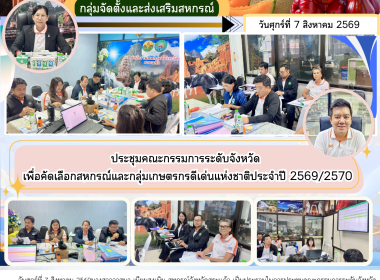 การประชุมคณะกรรมการระดับจังหวัด ... พารามิเตอร์รูปภาพ 7
