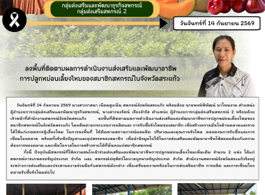 ลงพื้นที่ติดตามผลการดำเนินงานส่งเสริมและพัฒนาอาชีพ ... พารามิเตอร์รูปภาพ 6