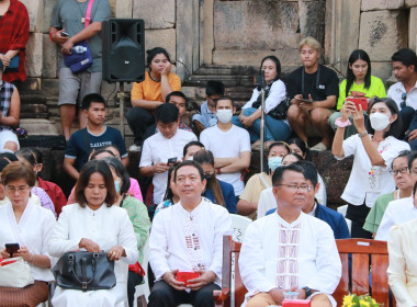 กิจกรรมชมปรากฏการณ์พระอาทิตย์ลอดซุ้มประตู ปราสาทสด๊กก๊อกธม พารามิเตอร์รูปภาพ 15