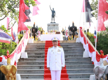 พิธีถวายราชสักการะเนื่องในวันคล้ายวันสวรรคตสมเด็จพระนเรศวรมหาราช ... พารามิเตอร์รูปภาพ 6