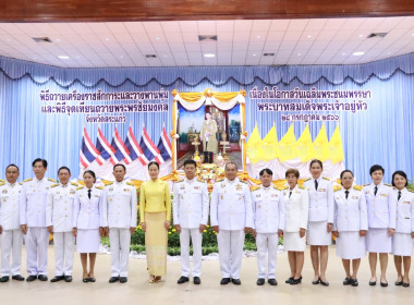 พิธีทำบุญตักบาตรข้าวสารอาหารแห้งแด่พระสงฆ์ จำนวน 72 รูป ... พารามิเตอร์รูปภาพ 6