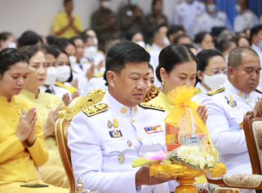 พิธีทำบุญตักบาตรข้าวสารอาหารแห้งแด่พระสงฆ์ จำนวน 72 รูป ... พารามิเตอร์รูปภาพ 7