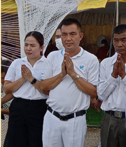 พิธีบวงสรวง พิธีเจริญพระพุทธมนต์ และพิธีเททอง ... พารามิเตอร์รูปภาพ 1