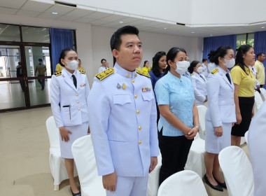 ร่วมพิธีเจริญพระพุทธมนต์ถวายพระราชกุศลและพิธีวางพานพุ่มดอกไม้ถวายราชสักการะเนื่องในวันที่ระลึก “พระบาทสมเด็จพระพุทธเลิศหล้านภาลัย” ... พารามิเตอร์รูปภาพ 4