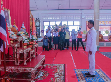 เข้าร่วมพิธีเจริญพระพุทธมนต์และลงนามถวายพระพรเฉลิมพระเกียรติ สมเด็จเจ้าฟ้าฯ กรมพระศรีสวางควัฒนวรขัตติยราชนารี เนื่องในโอกาสวันคล้ายวันประสูติ 4 กรกฎาคม 2567 ... พารามิเตอร์รูปภาพ 1