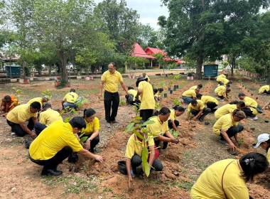 ร่วมกิจกรรมปลูกป่าเฉลิมพระเกียรติภายใต้โครงการสหกรณ์อาสาทำความดีด้วยหัวใจ เฉลิมพระเกียรติพระบาทสมเด็จพระเจ้าอยู่หัว เนื่องในโอกาสมหามงคลเฉลิมพระชนมพรรษา 6 รอบ 28 กรกฎาคม 2567 ณ สำนักสงฆ์บ้านโคกทหาร อำเภอตาพระยา จังหวัดสระแก้ว ... พารามิเตอร์รูปภาพ 6