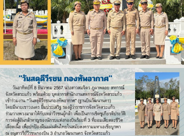 เข้าร่วมงาน “วันสดุดีวีรชนกองทัพอากาศ&quot; (ฐานบินวัฒนานคร) พารามิเตอร์รูปภาพ 5